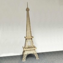 Ahşap Eyfel Kulesi Minyatür Maketi 190 cm