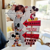 Ayaklı Doğum Günü Panosu Kartonet