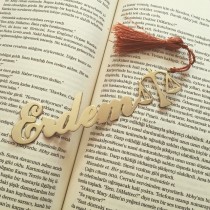 Kişiye Özel İsimli Kitap Ayracı