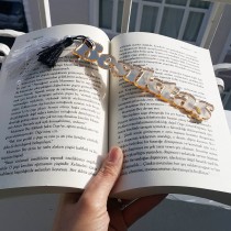Kişiye Özel İsimli Kitap Ayracı