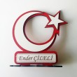 Kişiye Özel Masaüstü Türk Bayrağı İsimlik